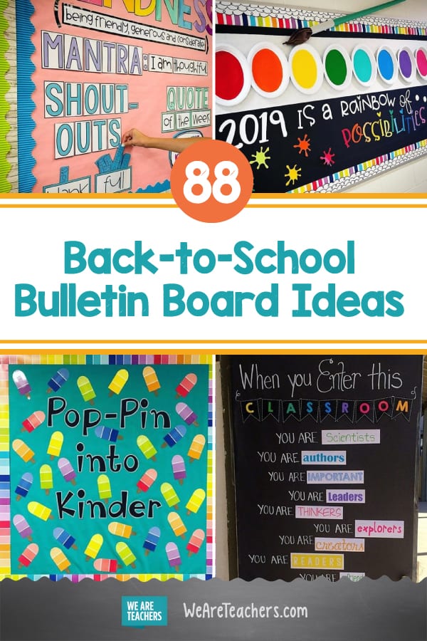 80 Back To School Bulletin Board Ideas From Creative Teachers