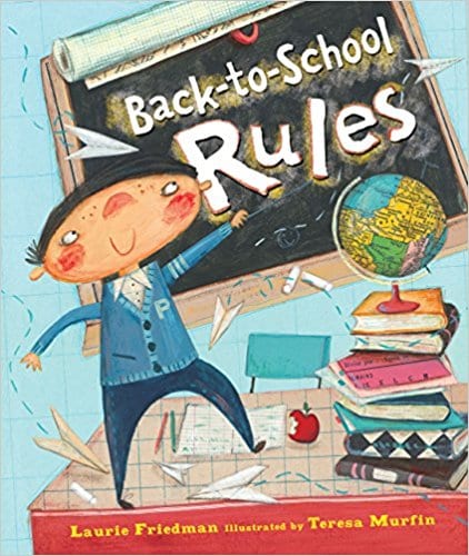 Back to School Rules book cover -- Back-to-School Books 