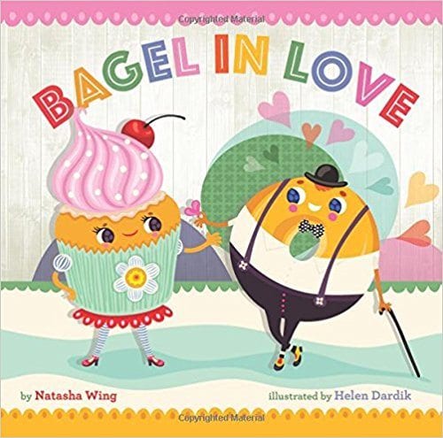 Bagel in Love book cover - Valentine