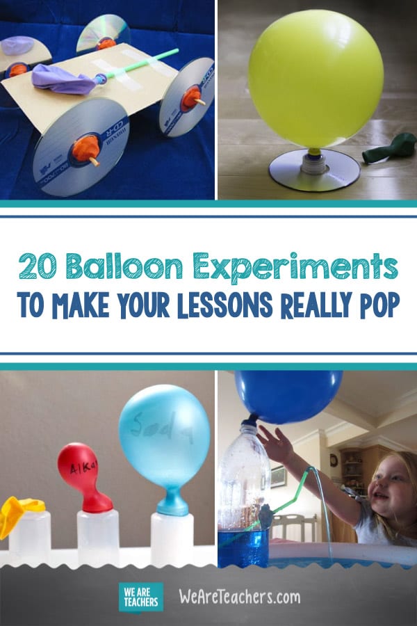 science experiments balloon pop