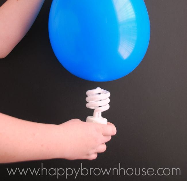 Lightbulb Happy Brown House