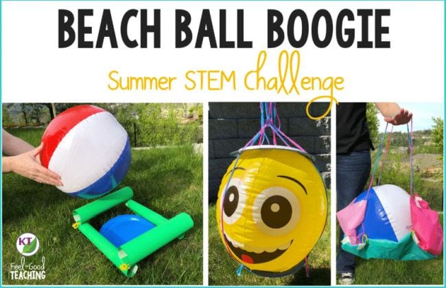 beach ball games for preschoolers