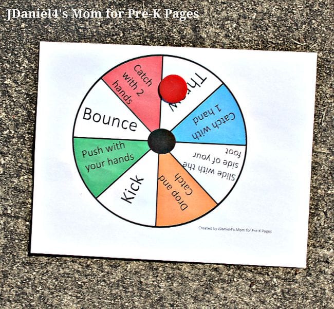 Beach Ball Games Pre K Pages