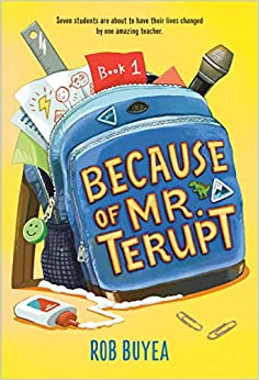 Book cover of Because of Mr. Terupt, as an example of 5th grade books