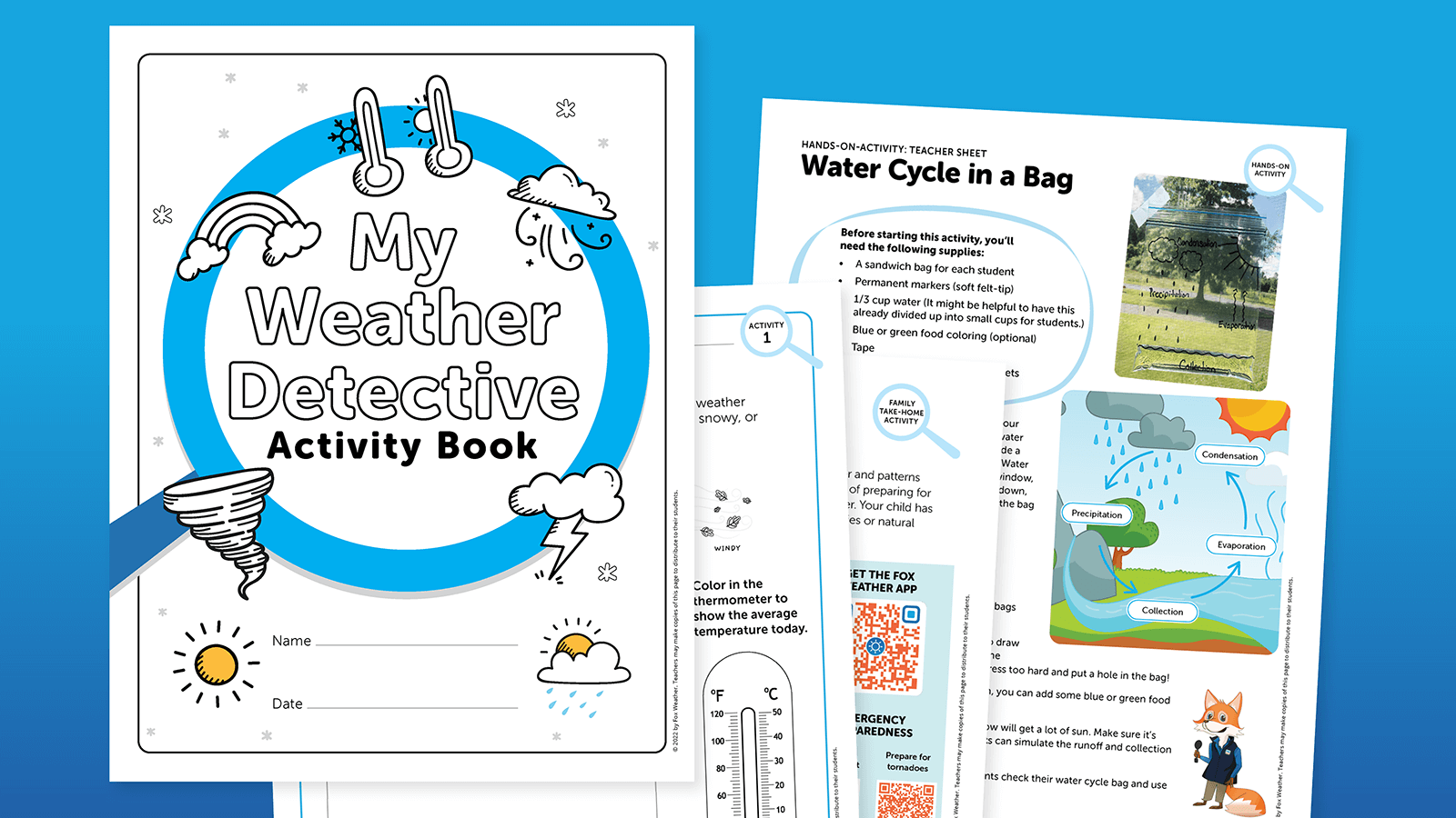 Become a Weather Detective—Free Worksheets.