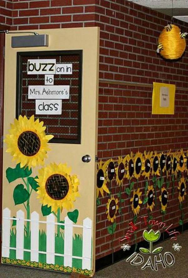 Sunflowers Bulletin Board