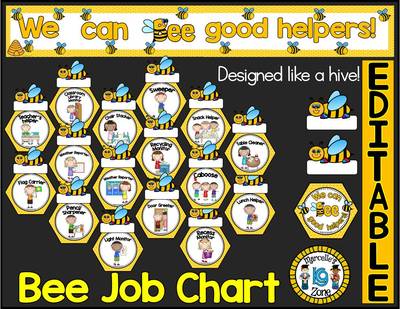 Preschool Classroom Job Chart Printables