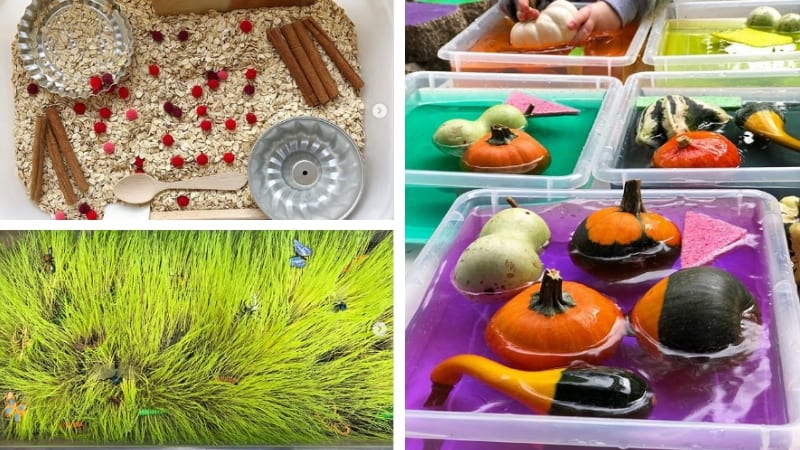 Preschool Sensory Table Ideas