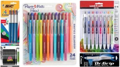 BIC, PaperMate and Uni-Ball Pens