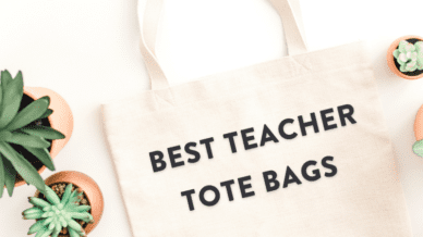 30 Fashionable Teacher Tote Bags You'll Love