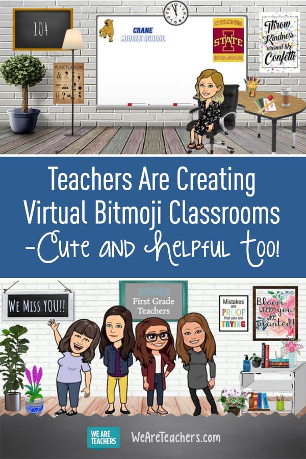 Teachers Are Creating A Virtual Bitmoji Classroom Cute And Helpful Too