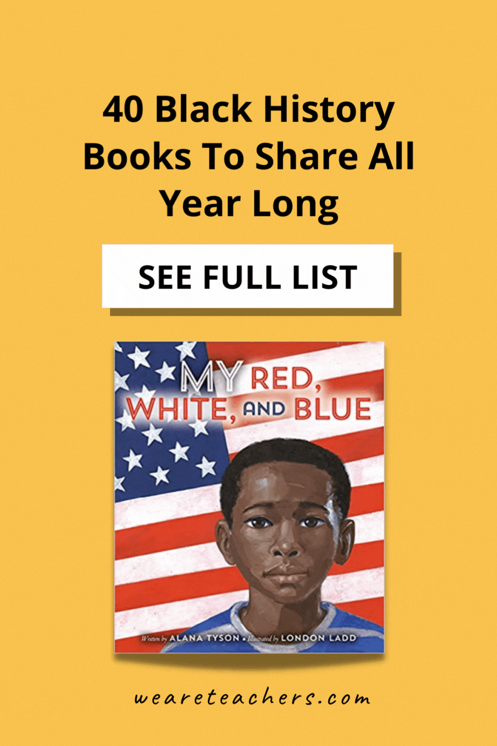 February is Black History Month, but black history books are essential to share with students all year. This list gives plenty of choices!