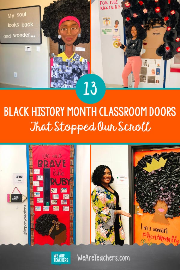 13 Black History Month Classroom Doors That Stopped Our