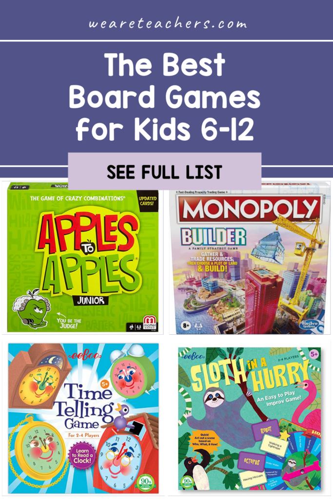 28 of the Best Board Games for Kids 6-12