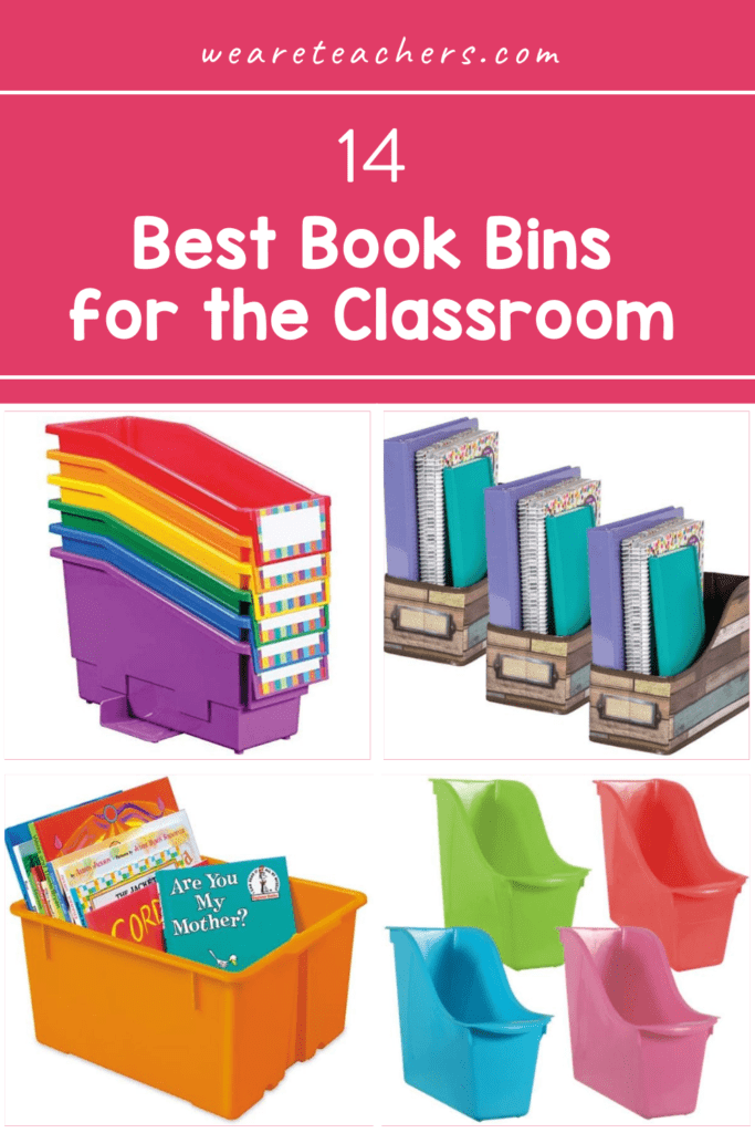 14 Best Book Bins For Classroom Libraries and Student Organization