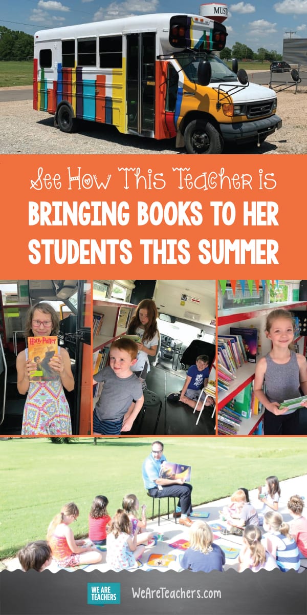 This Oklahoma Teacher Wanted Her Students to Keep Reading Over the Summer—So She's Bringing the Books to Them