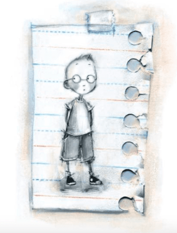 Brian from The Invisible Boy, as an example of children's book characters