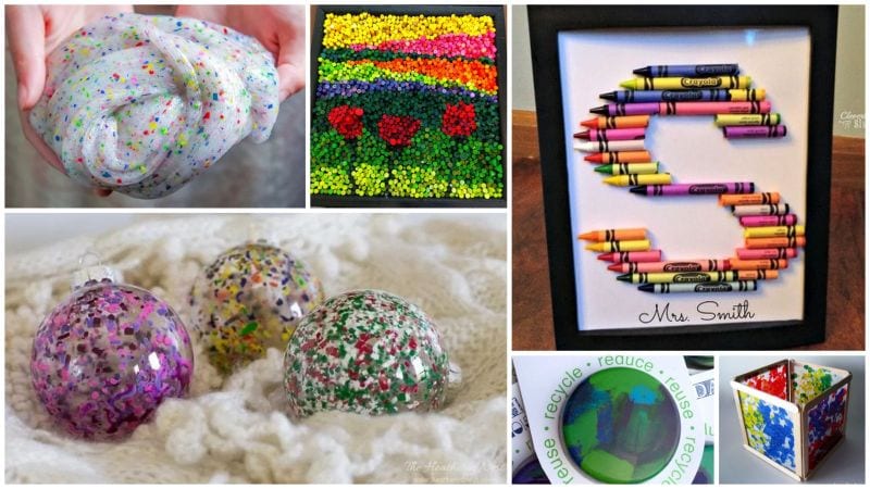 24 Unbelievable Things You Can Do With Broken Crayons