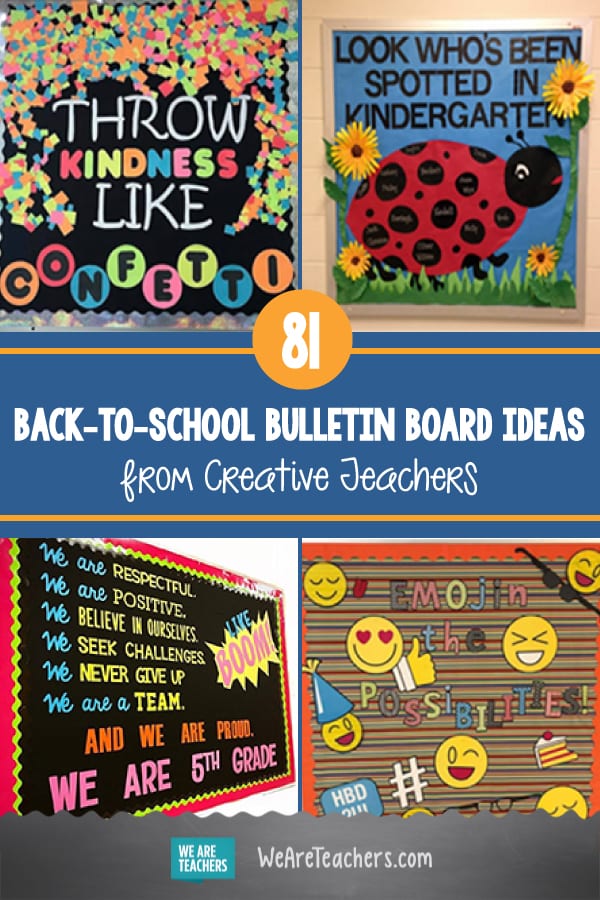 81 Back To School Bulletin Board Ideas From Creative Teachers