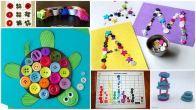 26 Button Activities and Crafts for Learning | WeAreTeachers