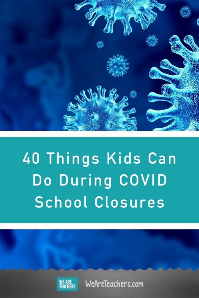This Principal's List of Things to Do During COVID Closures Is Going Viral for All the Right Reasons