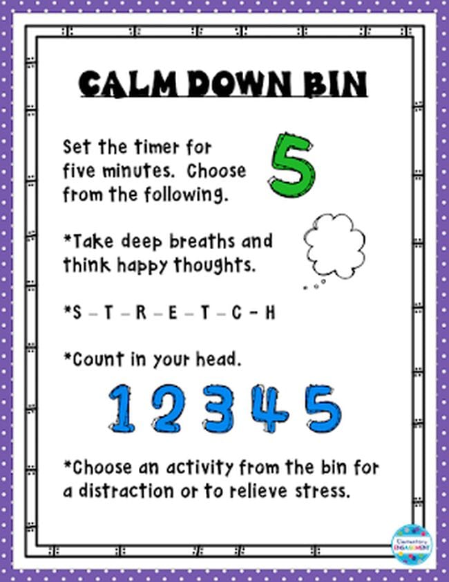 How to Create and Use a CalmDown Corner in Any Learning Environment