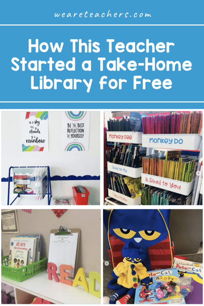 How This Teacher Started a Take-Home Library for Free (and How You Can, Too!)