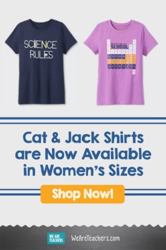 cat and jack shirt size chart