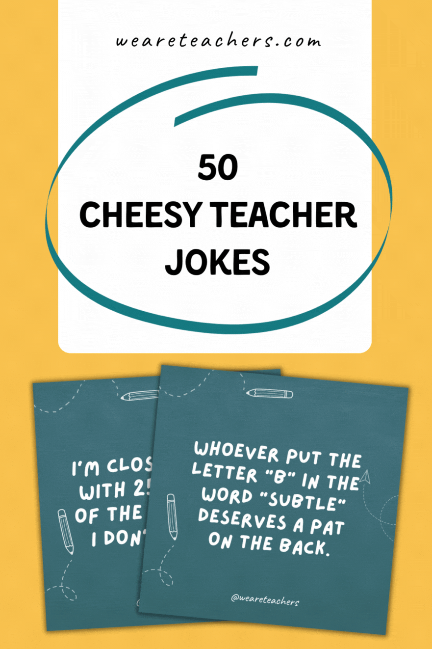 50个俗气的老师笑话，让我们大声笑