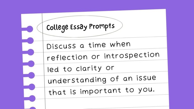 prompts for college essays 2022