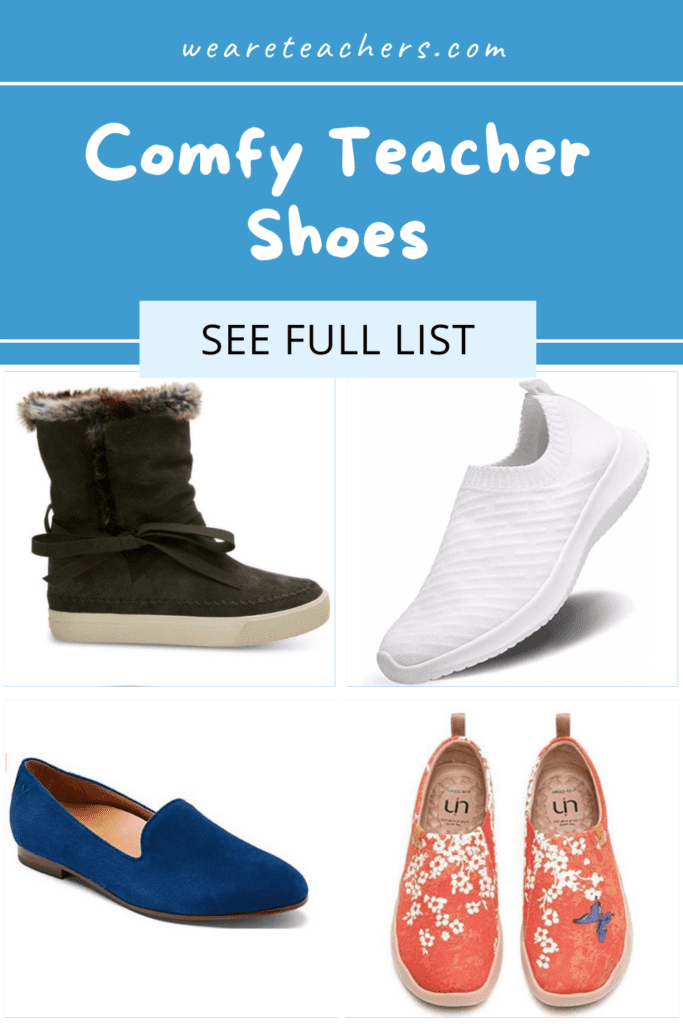 Take Care of Your Feet With These 50+ Comfy Teacher Shoes