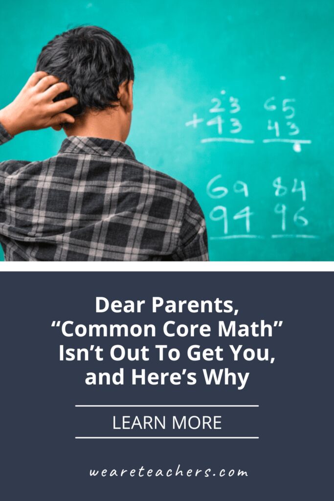 An open letter to parents from teachers on why Common Core Math isn't a bad thing, no matter what they've been told.