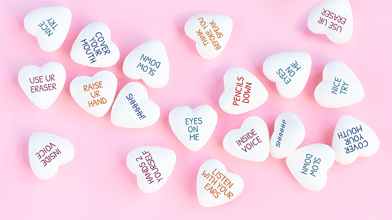 conversation hearts