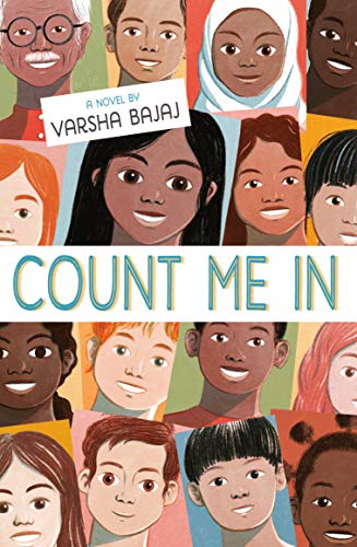 Cover of 'Count Me In' by Vasha Barjaj- 4th grade books