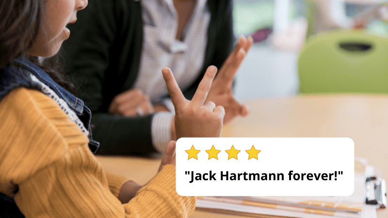"Jack Hartmann forever!"