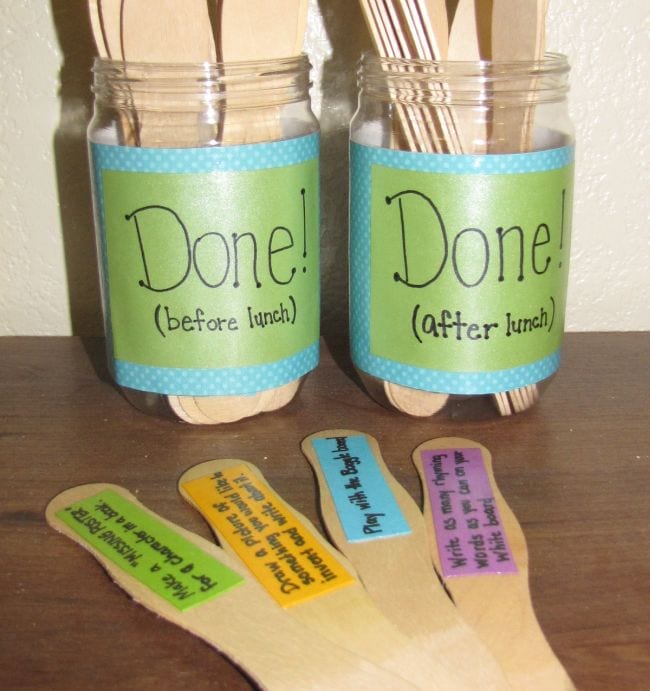 Craft Sticks Projects