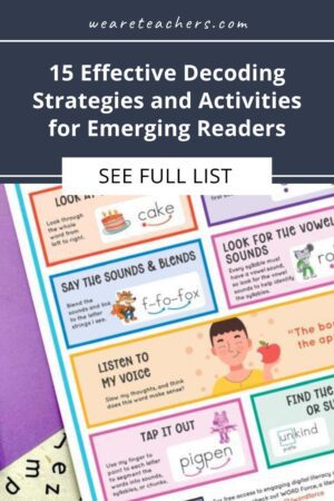 15 Effective Decoding Strategies for Teaching Kids to Read