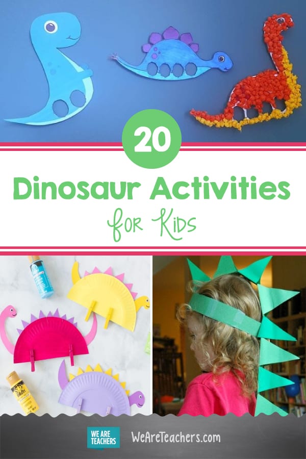 these 20 dinosaur activities and crafts for kids are totally dino mite