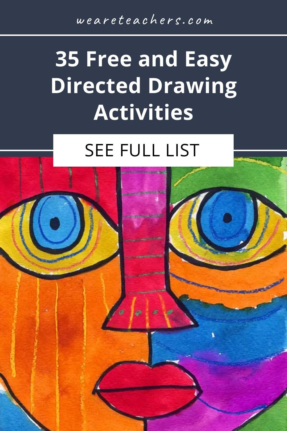 25 Free Directed Drawing Activities for Kids WeAreTeachers