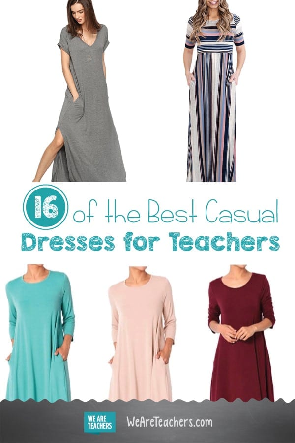 teacher maxi dress