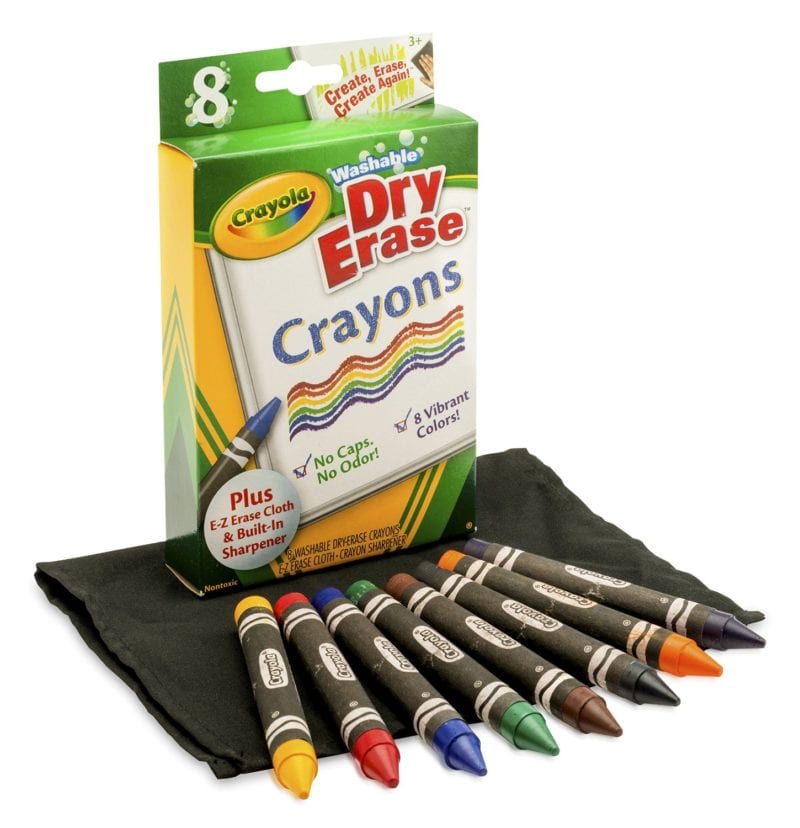 Dry Erase Crayons - Awesome Art Supplies Under $10
