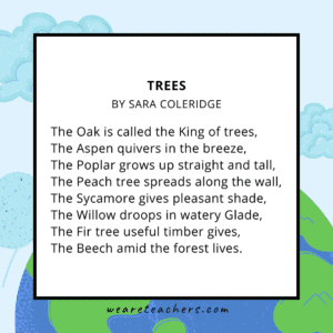 Earth Day Poems for Kids of All Ages and Grade Levels