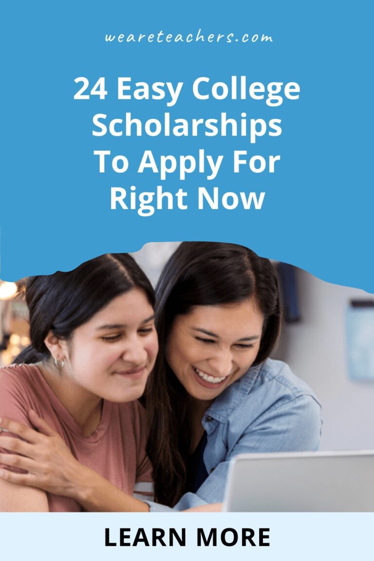 24 Easy Scholarships To Apply For Right Now!