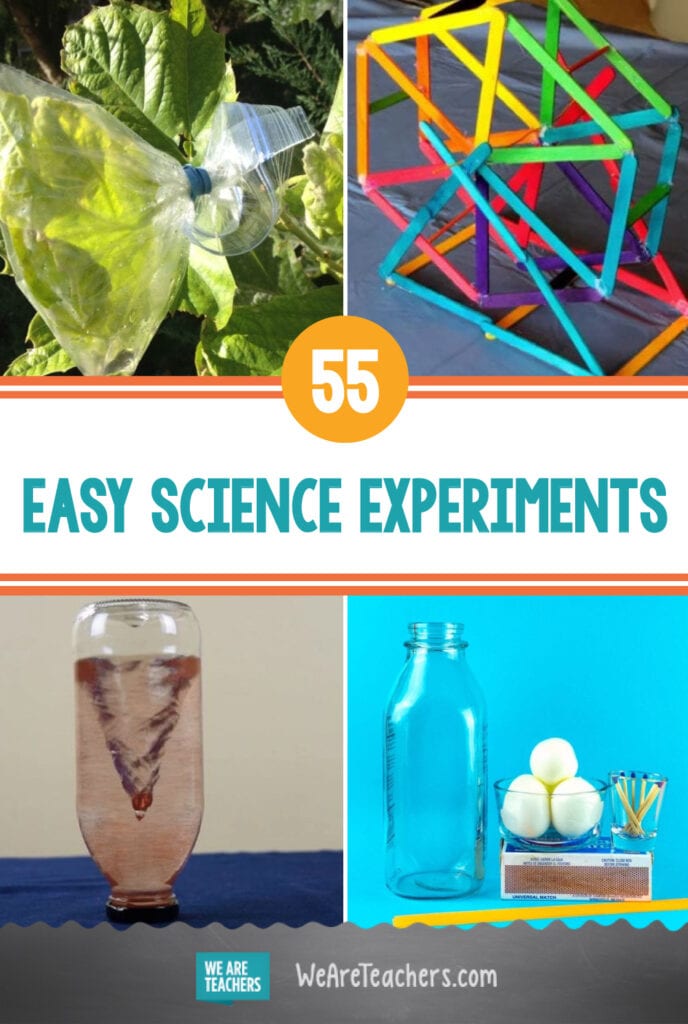55 Easy Science Experiments Using Materials You Already Have On Hand