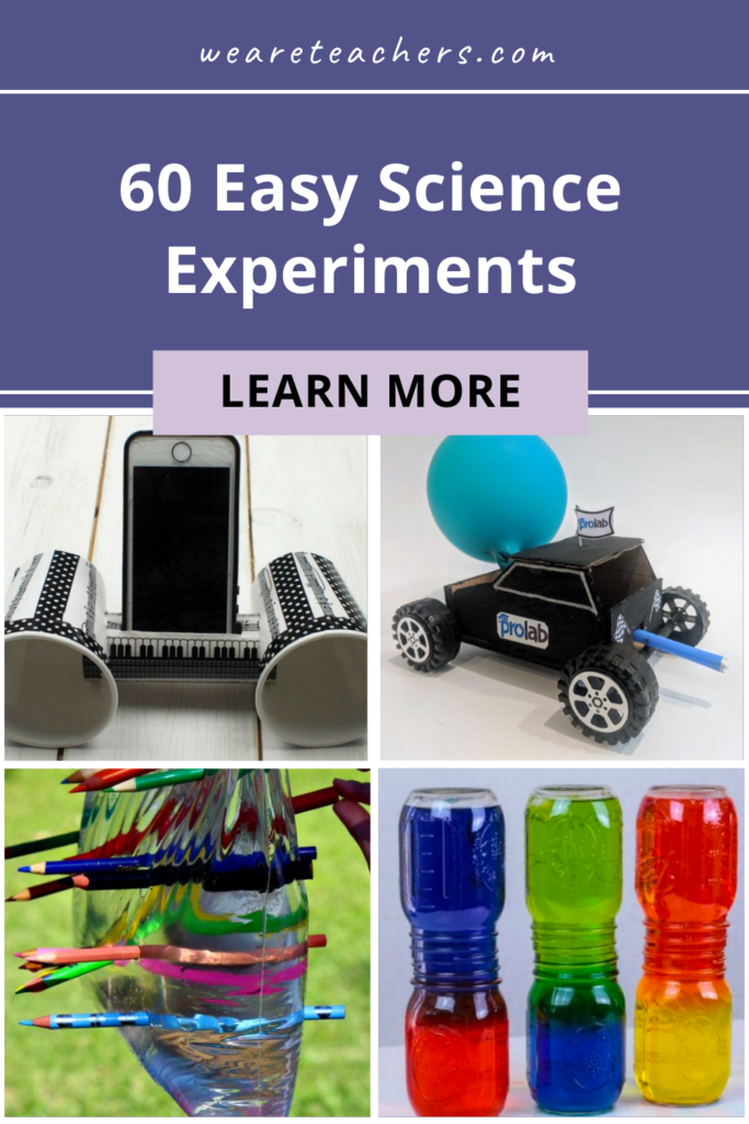Simple science experiments for kids