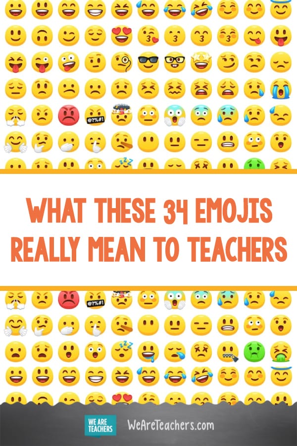 What These 34 Emojis Really Mean to Teachers