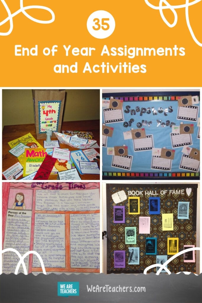 35 End of Year Assignments and Activities for Every Grade