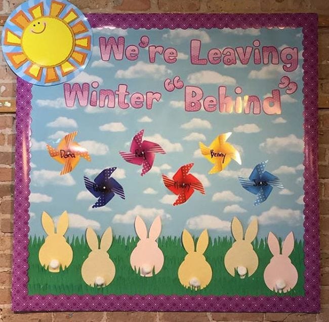 Spring Bulletin Boards