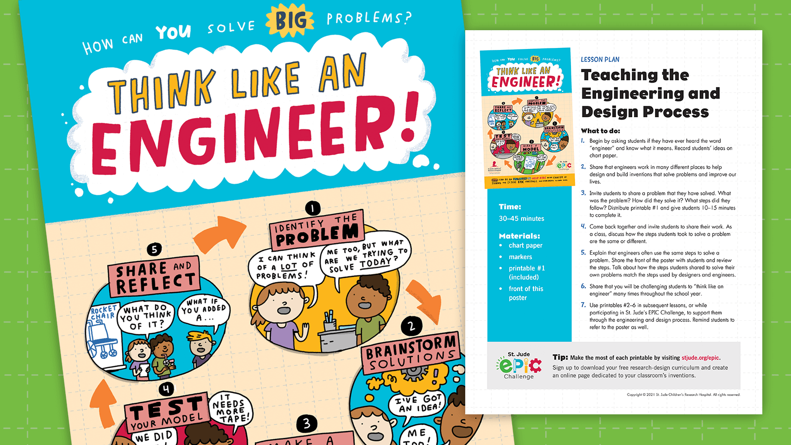 Think Like an Engineer posters