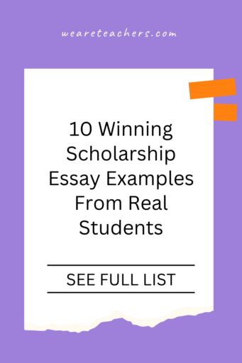 10 Winning Scholarship Essay Examples From Real Students